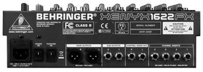 Behringer Xenyx 1622FX - když pokrok, tak o krok