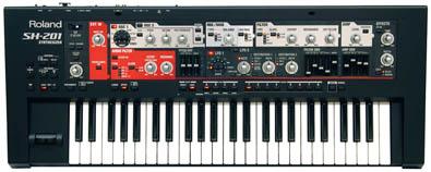 Roland SH-201 - virtuálně analogový syntezátor