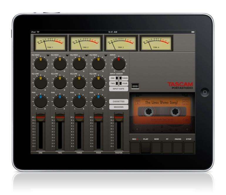 Apple - Tascam: Portastudio pro iPad