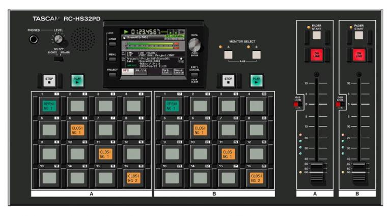 Tascam: RC-HS32PD