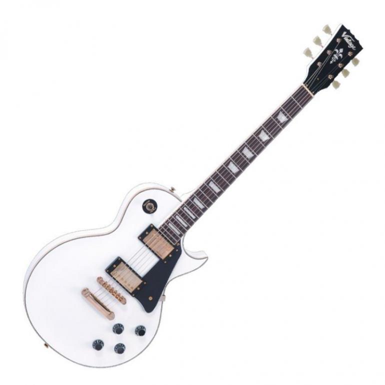 Vintage: V100AW Les Paul White