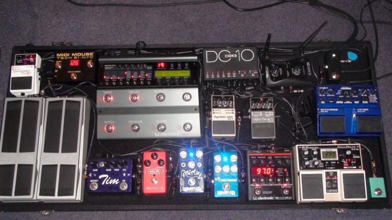 Diago: SHOWMAN profesionální pedalboard