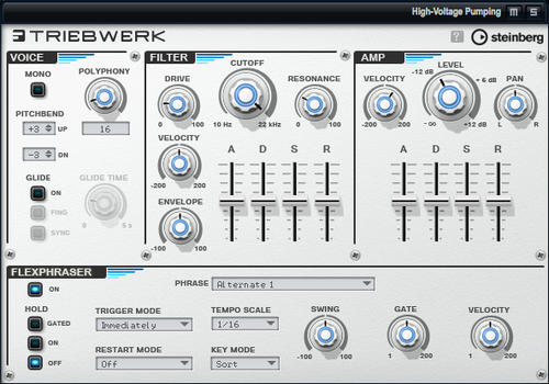 Steinberg: Triebwerk VST Sound Instrument