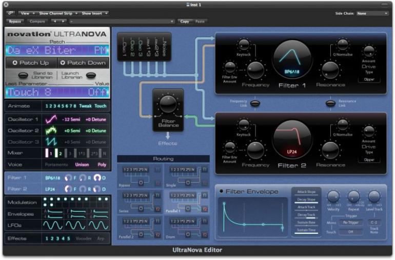 Novation Ultranova - virtuálně analogový syntezátor