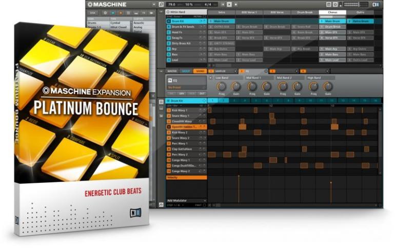 Native Instruments: Platinum Bounce pro Maschine