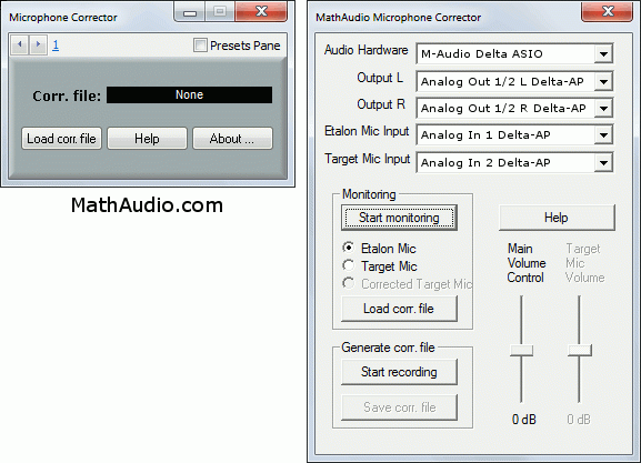 MathAudio: Microphone Corrector