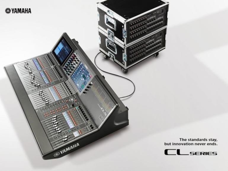 Premiéra v ČR a SR, prezentace YAMAHA mixážních pultů řady CL: YAMAHA CL