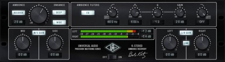 Universal Audio: Precision K-Stereo Ambience Recovery