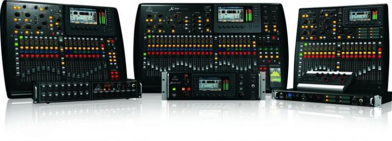 Behringer rozšiřuje řadu X32 o čtyři nové digitální mixážní pulty: digitální mixy