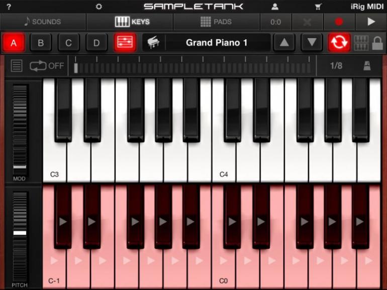 Sampletank pro iPad - další mutace programů převedených z klasických počítačů