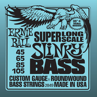 Ernie Ball USA: Super Long Scale Slinky 45 / 105