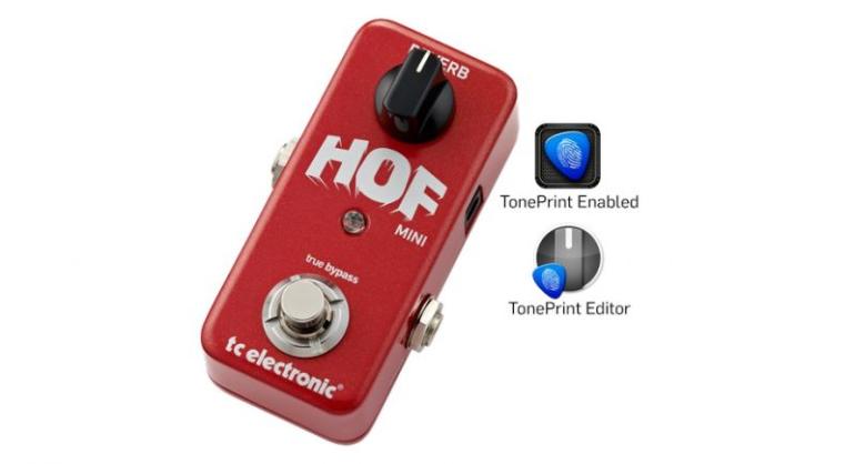 TC Electronic: Hall of Fame Mini Reverb - jediný reverb pro všechny situace