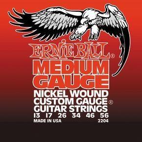 Ernie Ball: Medium .013–.056 w/ wound G