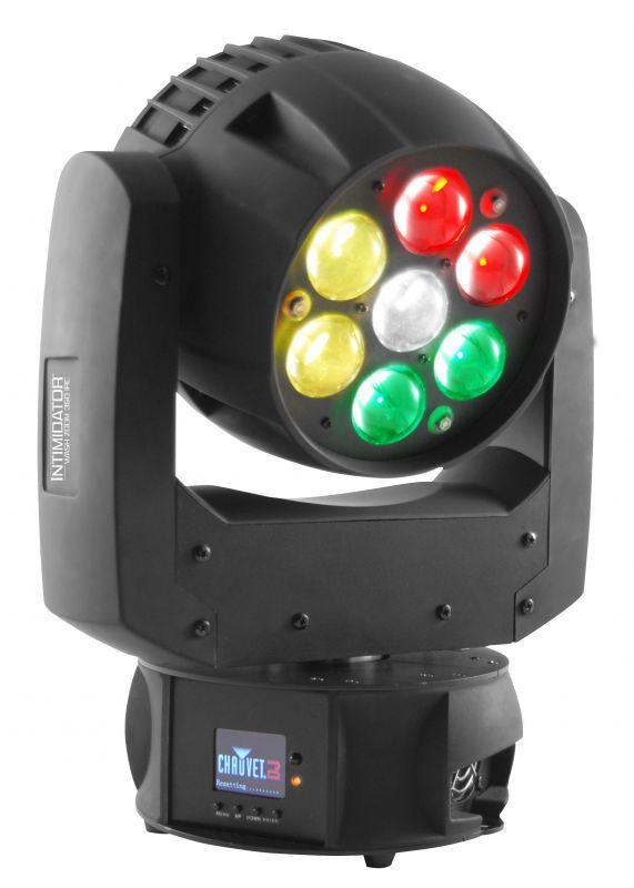 Chauvet DJ: INTIMIDATOR Wash Zoom 350 IRC - nová generace LED otočných hlav