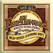 Ernie Ball: Earthwood Silk & Steel 12-string Soft .009 - .046 Acoustic 80/20 Bronze