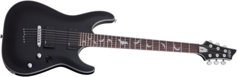 Schecter Damien Platinum 6 - „gothic-metalová“ kytara