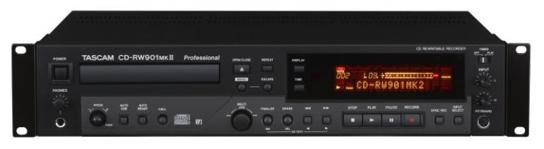 Tascam: CD-RW900MkII a CD-RW901MkII - Nové verze profesionálních CD rekordérů s pokročilými funkcemi