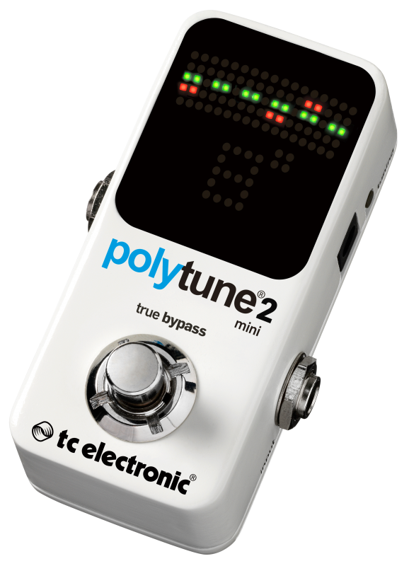 TC Electronic: PolyTune 2 Mini a PolyTune 2 Noir