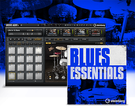 Steinberg: Blues Essentials pro Groove Agent