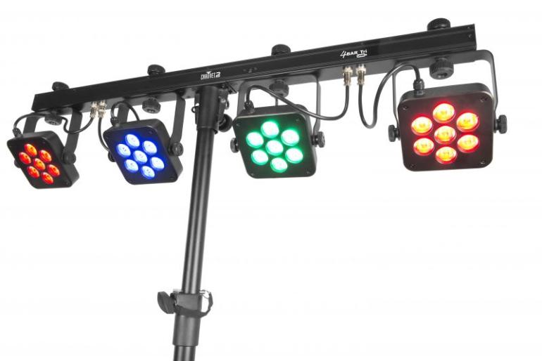 Chauvet DJ: DJ 4Bar Tri USB – mobilní světelný efekt nově s USB vstupem