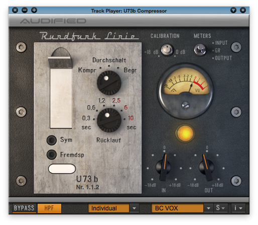 Audified: U73b Compressor