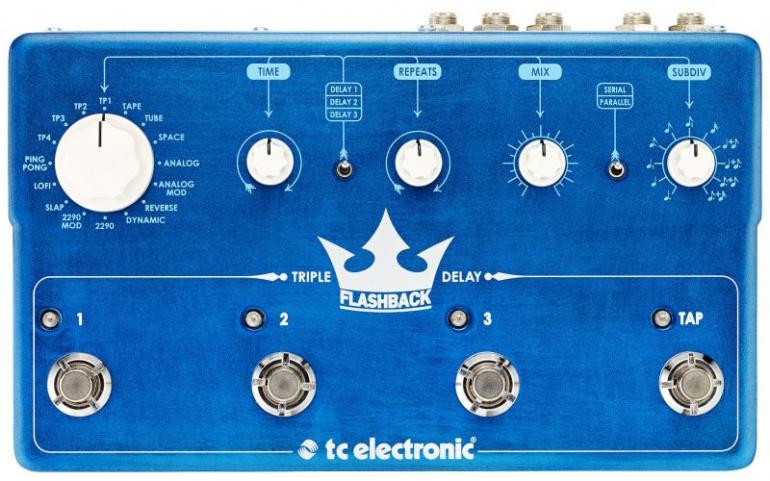 TC Electronic Flashback Triple Delay & Alter Ego X4 - všestranné, komplexní a multifunkční delaye