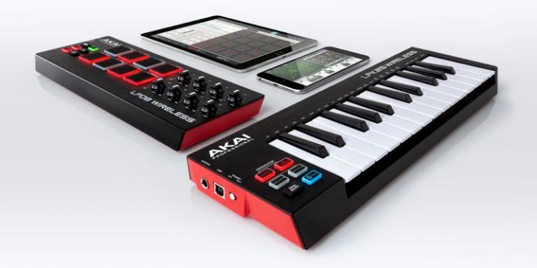 AKAI Professional: LPD8 Wireless a LPK25 Wireless