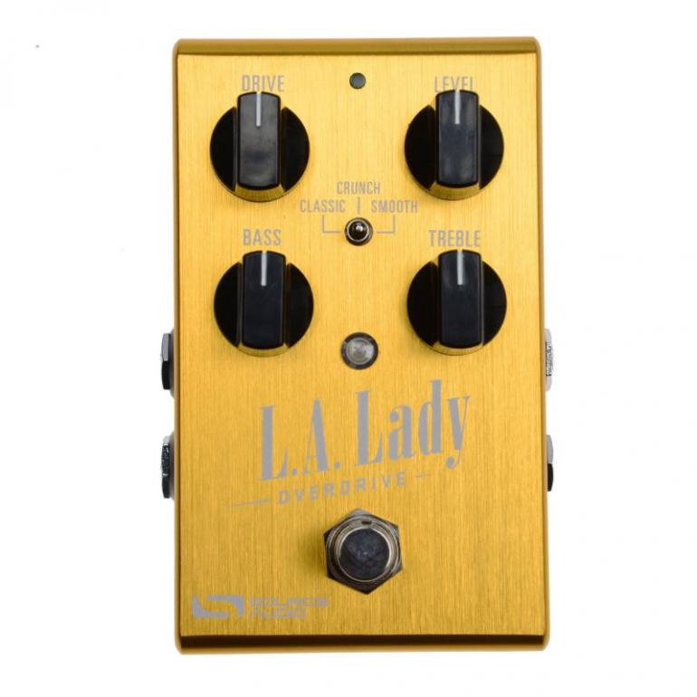 Source Audio L.A. Lady Overdrive a Kingmaker Fuzz - digitální podlahové krabičky typu overdrive resp. Fuzz