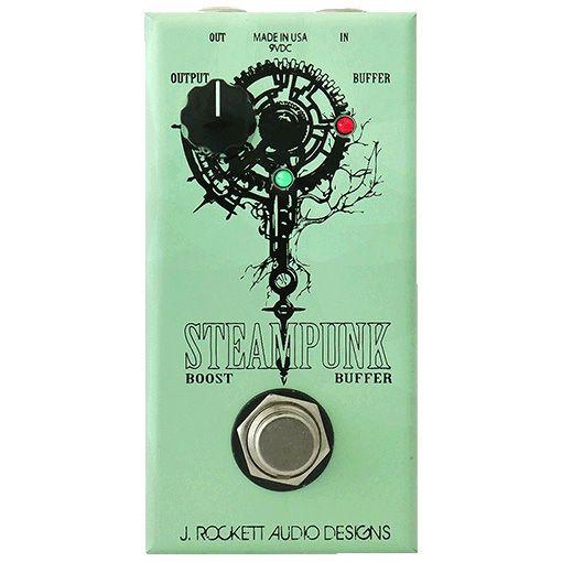 J. Rockett Audio Designs Immortal Echo, Steampunk Boost/Buffer, Squeegee Compressor a Touch Overdrive - nová série amerického butikového výrobce kytarových efektů