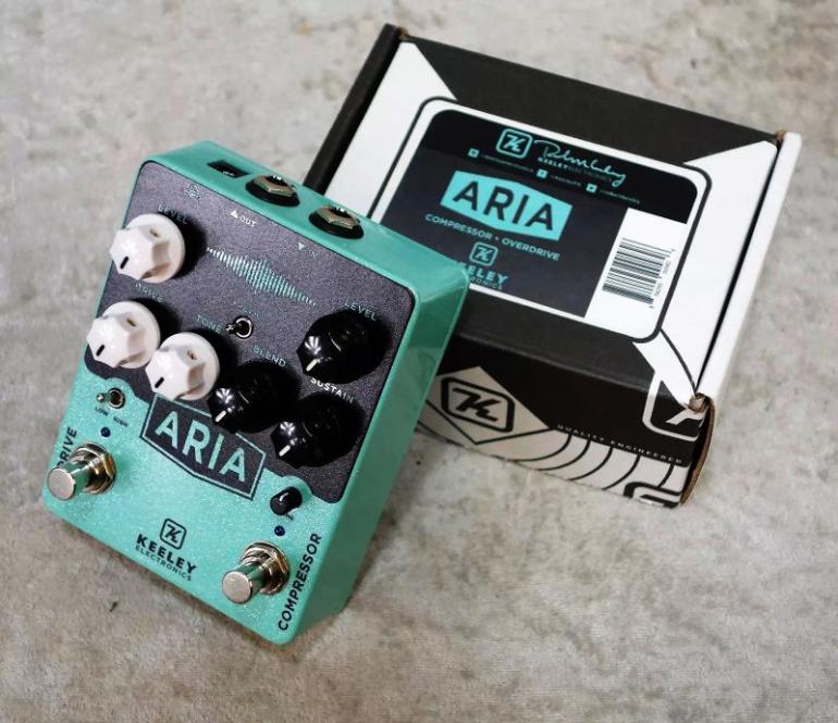 Keeley Aria Compressor/Overdrive - kompaktní kytarová krabička