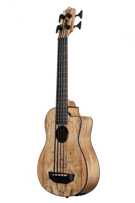 Kala: U-Bass ve verzích Bamboo, Burled Tamo Ash, Spalted Maple a Zebrawood