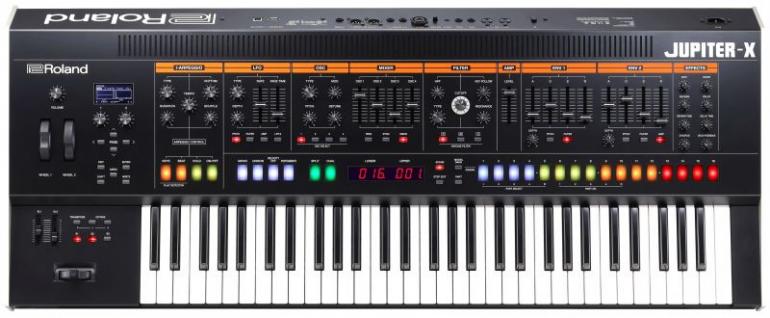 Roland Jupiter-X - nový syntezátor na platformě ZEN-Core