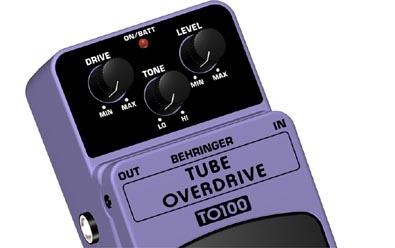 Behringer Tube Overdrive TO 100 - klasická kytarová krabička | Muzikus