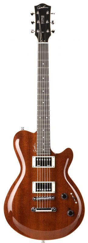 Godin: Icon Type 2 Natural a Burgundy