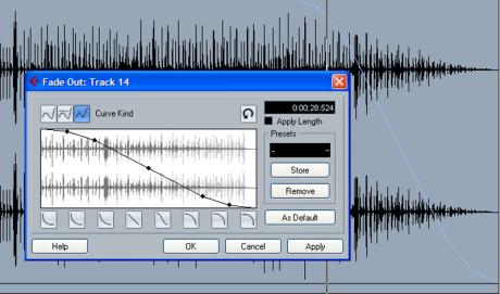 Kurzy zvukové techniky - Útlumy a prolínačky - fade in, fade out a crossfade