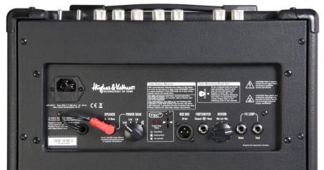 Hughes & Kettner: TubeMeister 18 Combo zadní panel