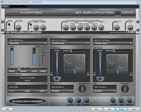 kde vzít a nekrást - Audiffex Gallien Krueger Amplification 2 