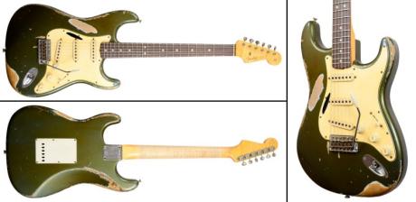 Fender Stratocaster Masterbuilt: 1960 Irish Pub by Dennis Galuska