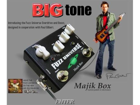 Majik Box: Fuzz Universe Paul Gilbert Ovedrive