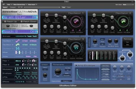 Novation Ultranova - virtuálně analogový syntezátor