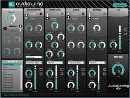 AudioGaming: AudioWind a AudioRain