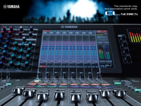 Premiéra v ČR a SR, prezentace YAMAHA mixážních pultů řady CL: YAMAHA CL