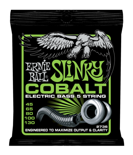 Ernie Ball USA: Bass Slinky Cobalt 5