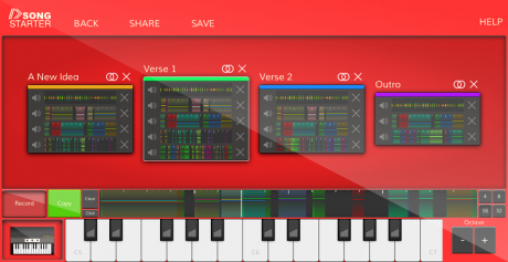 Oscillicious: SongStarter