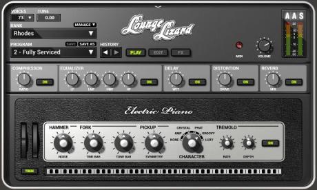 Applied Acoustics Systems: Lounge Lizard EP-4