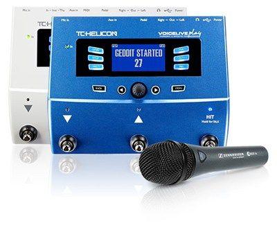 TC Helicon: VoiceLive Play / Voice Live Play GTX + Sennheiser E835 fx