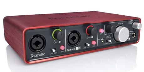 Focusrite: Scarlett 2i4