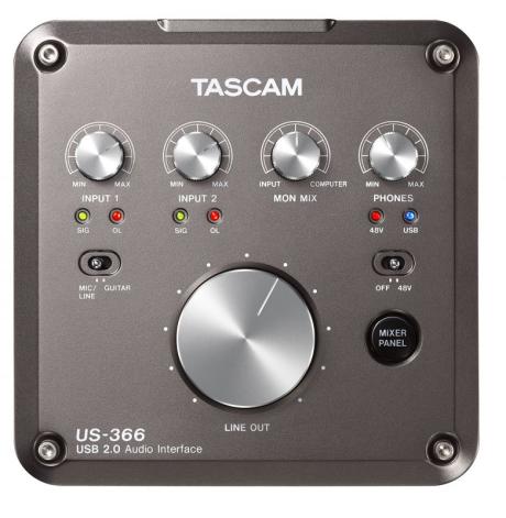 Tascam: Tascam US-322 a US-366 – nová série zvukových karet