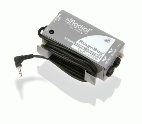 Radial StageBug SB-5: Sidewinder Laptop Direct Box