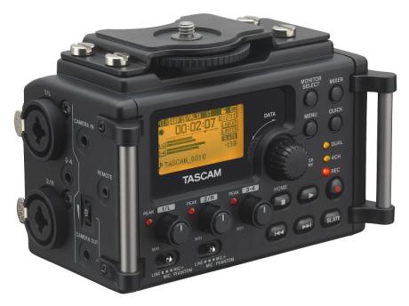 Tascam DR-60D: Dokonalý zvuk pro digitální zrcadlovky